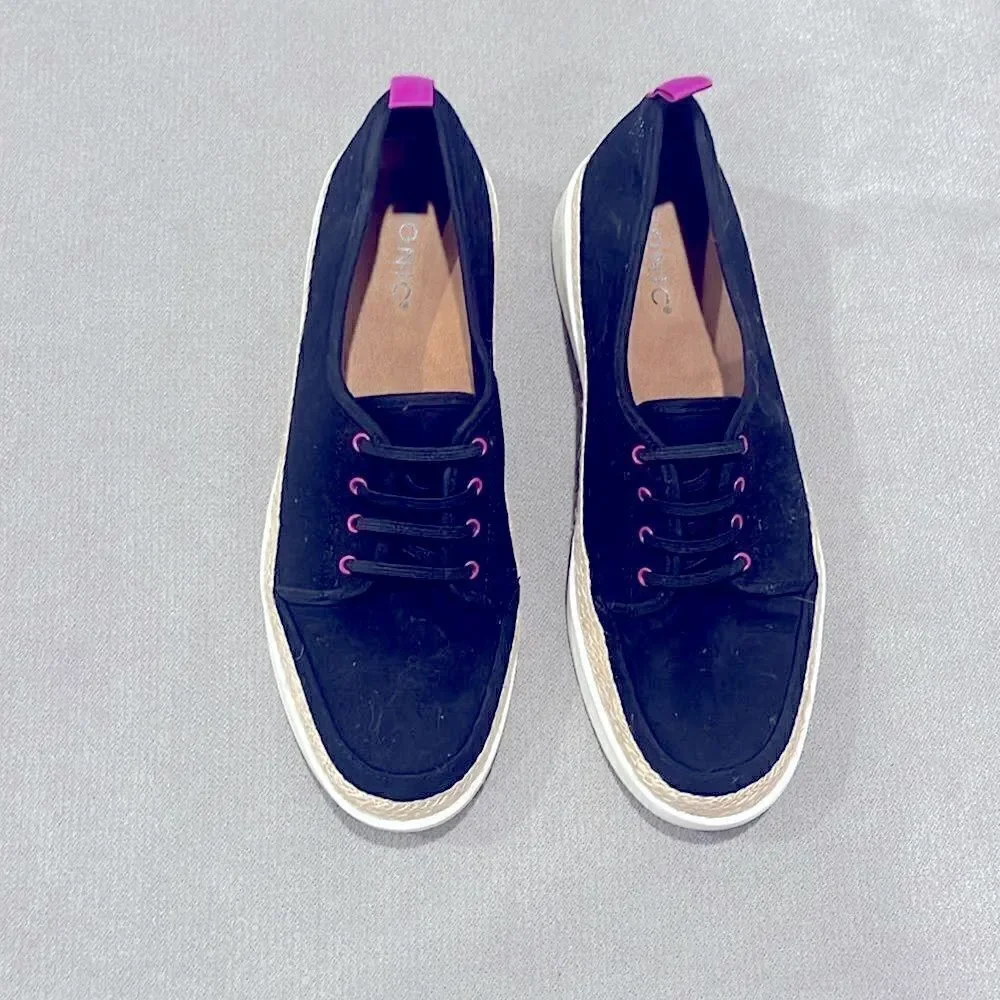 Vionic black purple
